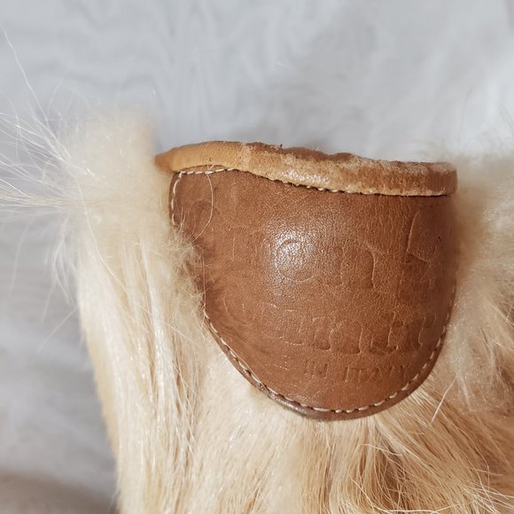 Open Country Blonde Goat Fur Boots - Picture 2 of 9